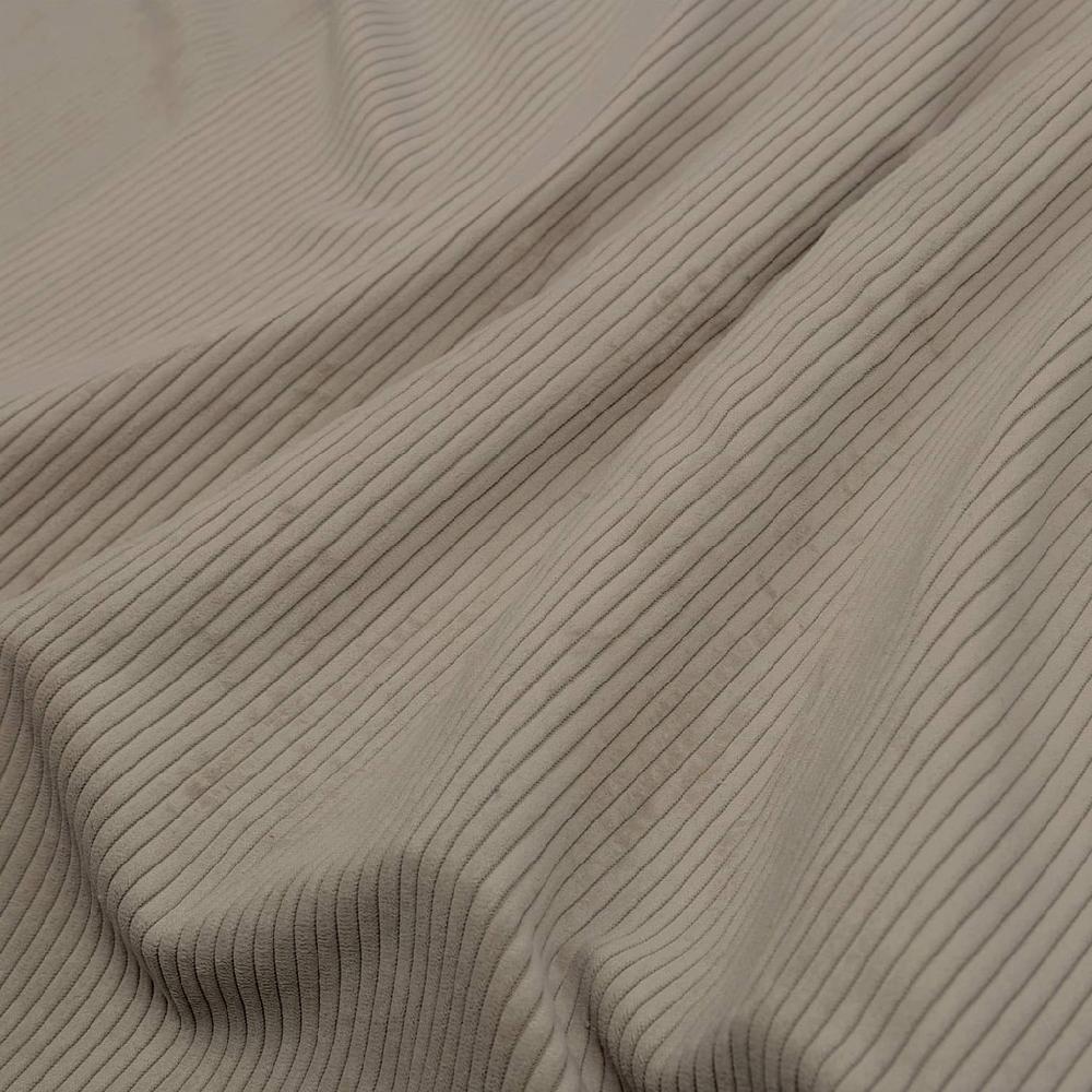 Graham & Brown Corduroy Warm Gray Curtain