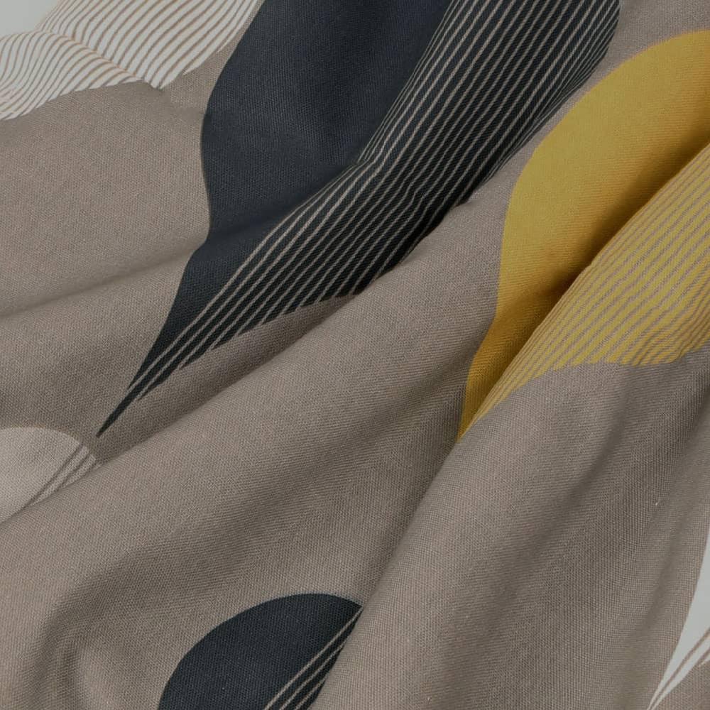 Graham & Brown Coronation Craze Slate Curtain