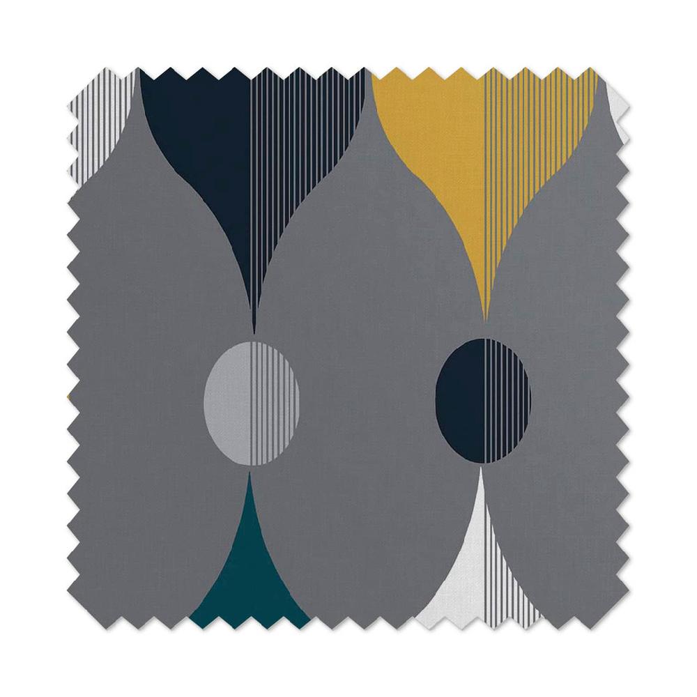 Graham & Brown Coronation Craze Slate Roman Shade