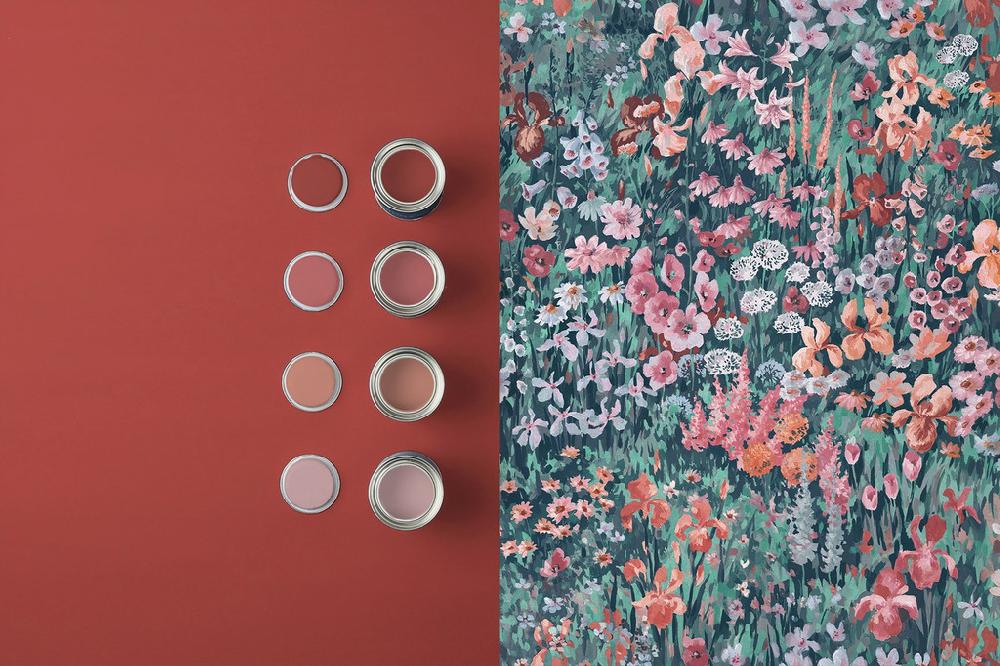 Graham & Brown Cottage Garden Sakura Wallpaper