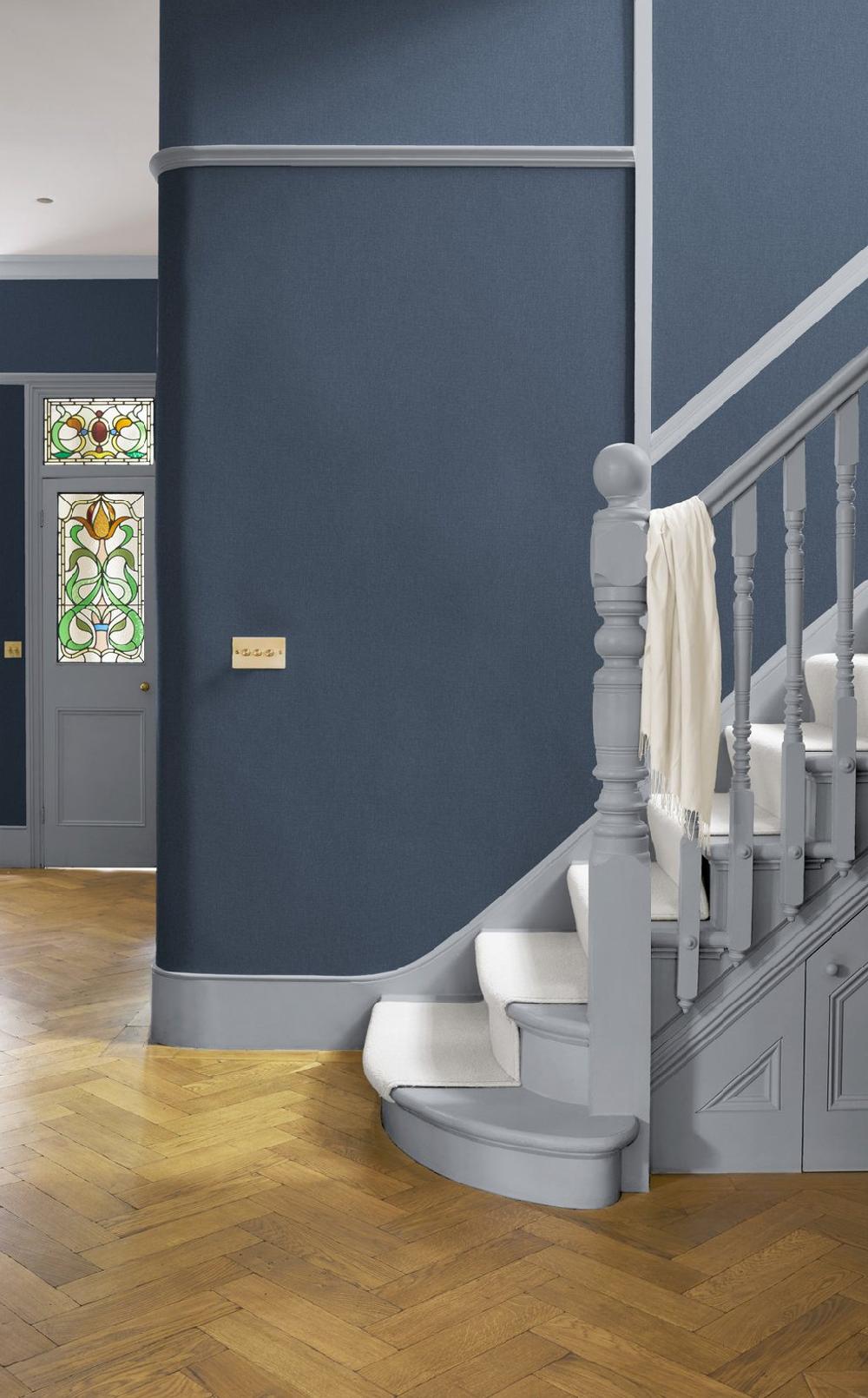 graham & brown Country Home Denim Wallpaper