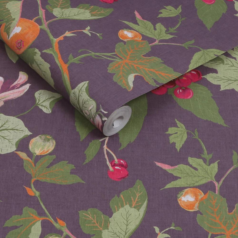 Graham & Brown Craftwork Trail Plum Wallpaper