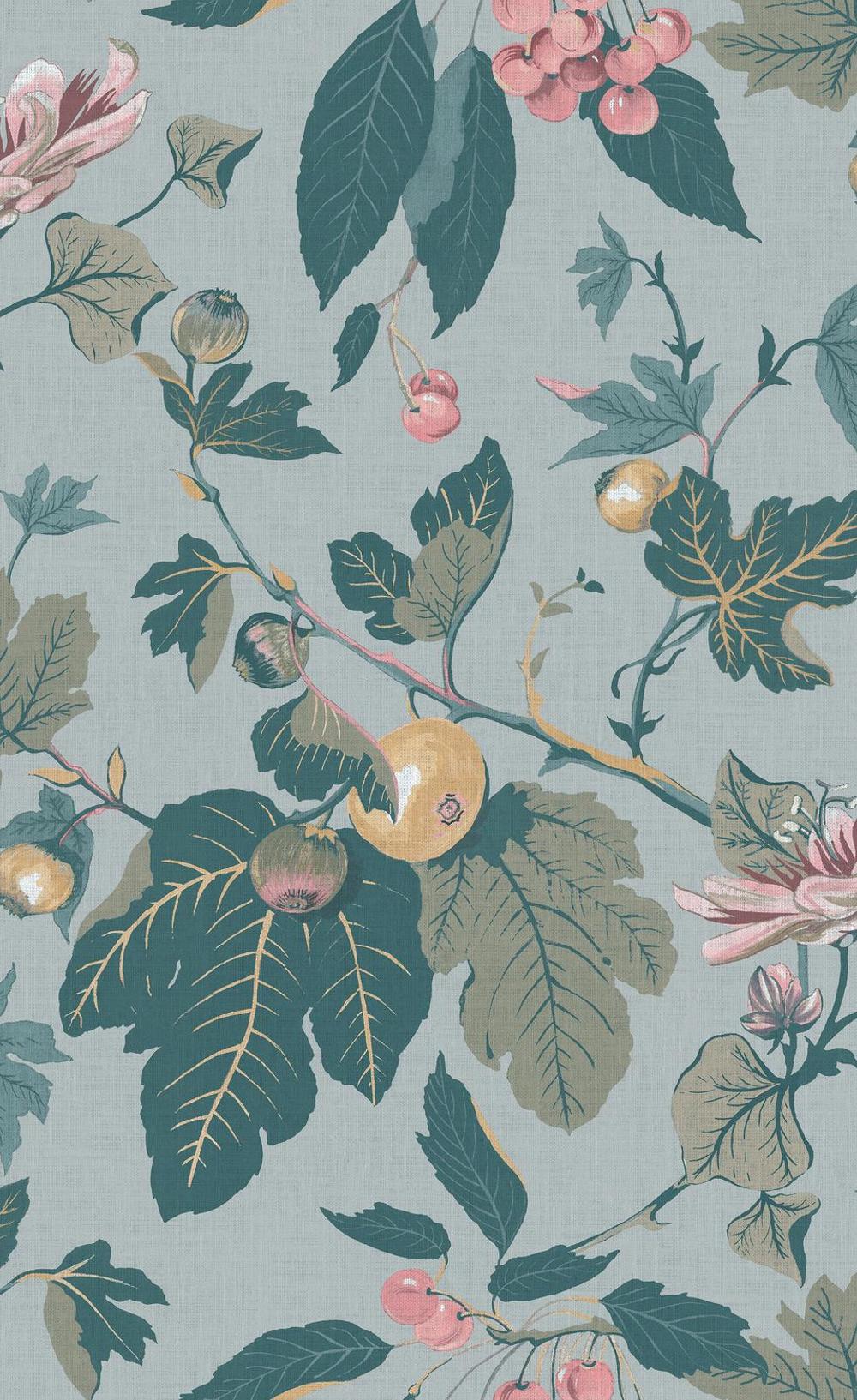 Graham & Brown Craftwork Trail Sky Blue Wallpaper