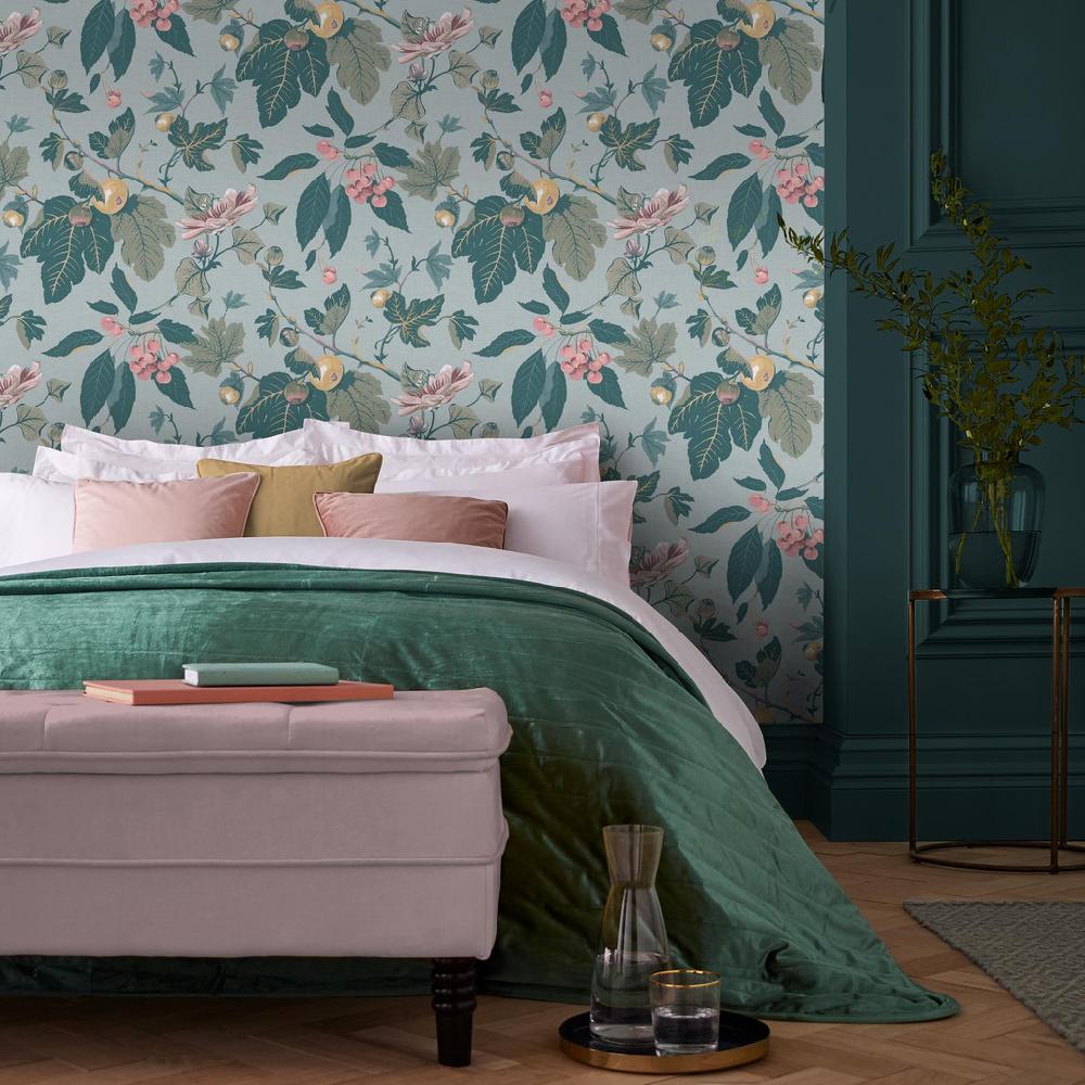 graham & brown Craftwork Trail Sky Blue Wallpaper