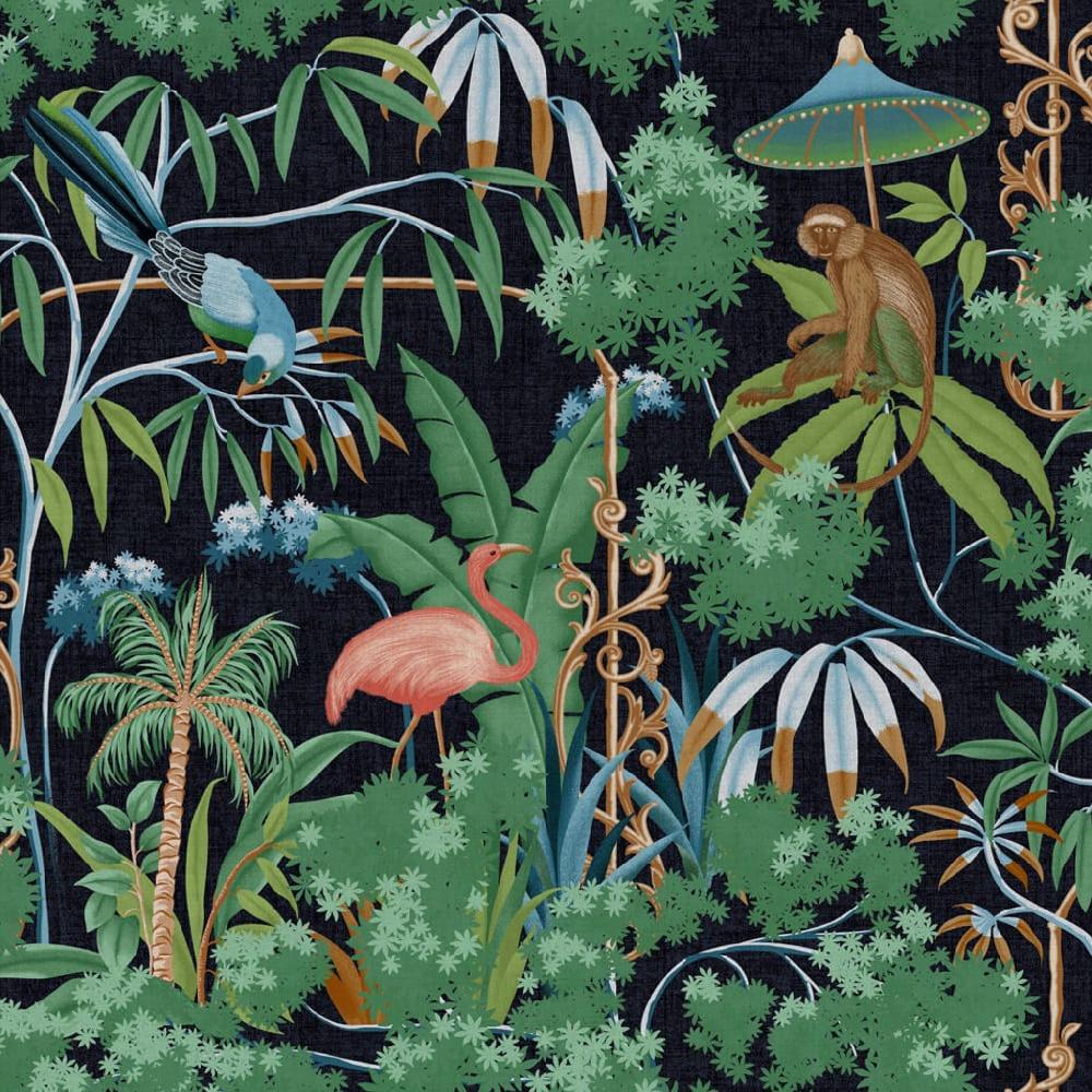 Graham & Brown Curious Canopy Night Wallpaper