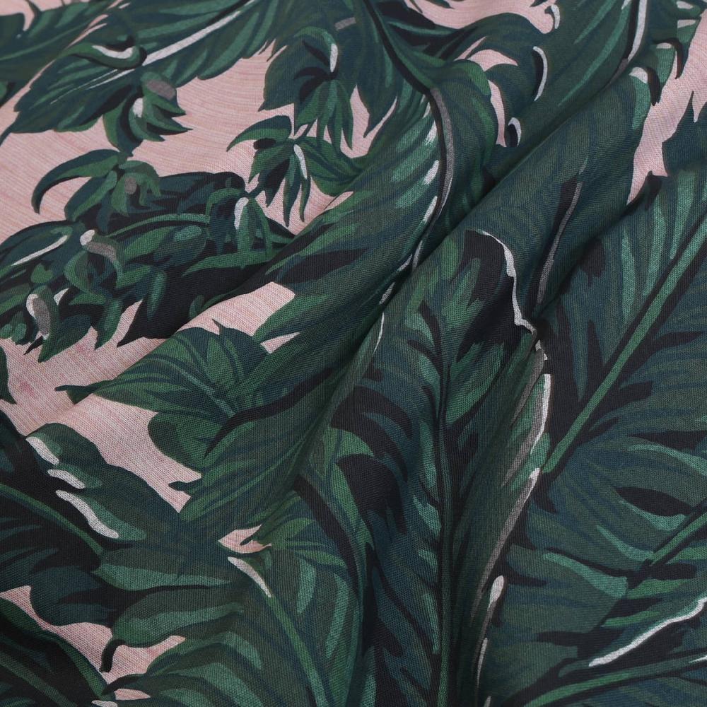 Graham & Brown Daintree Palm Blush Roller Shade