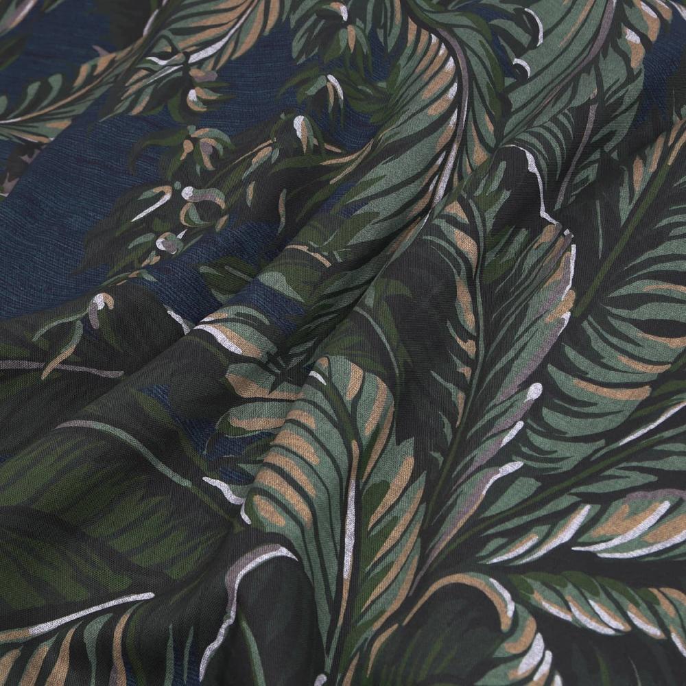 Graham & Brown Daintree Palm Midnight Curtain