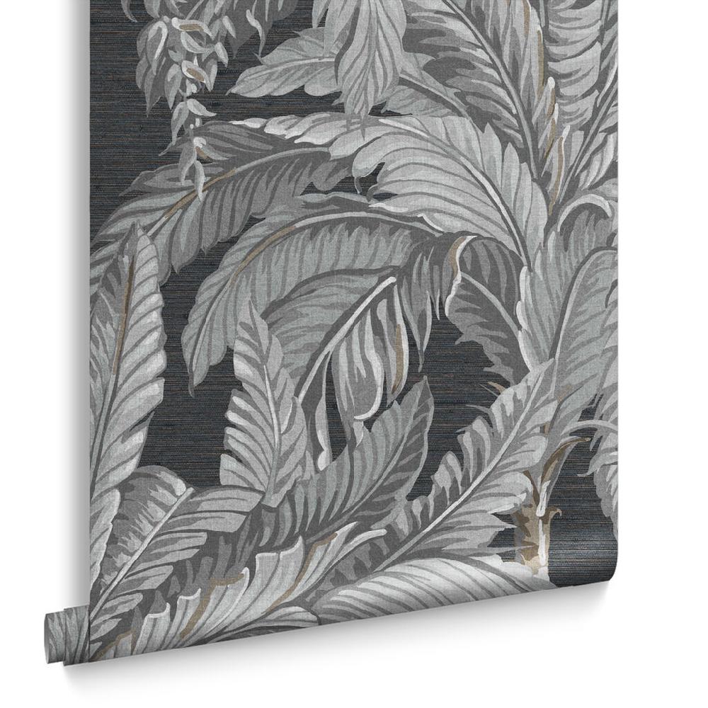 Graham & Brown Daintree Palm Sterling Wallpaper