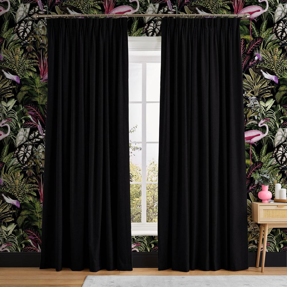 graham & brown Dapple Black Curtains