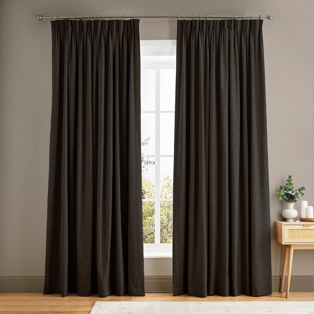 graham & brown Dapple Brown Curtains