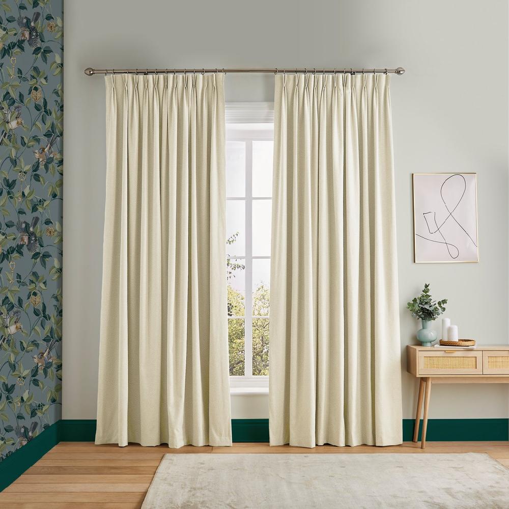 graham & brown Dapple Ivory Curtains