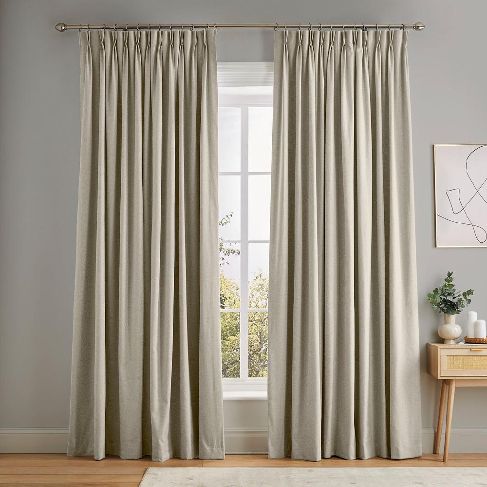 graham & brown Dapple Soft Gray Curtains