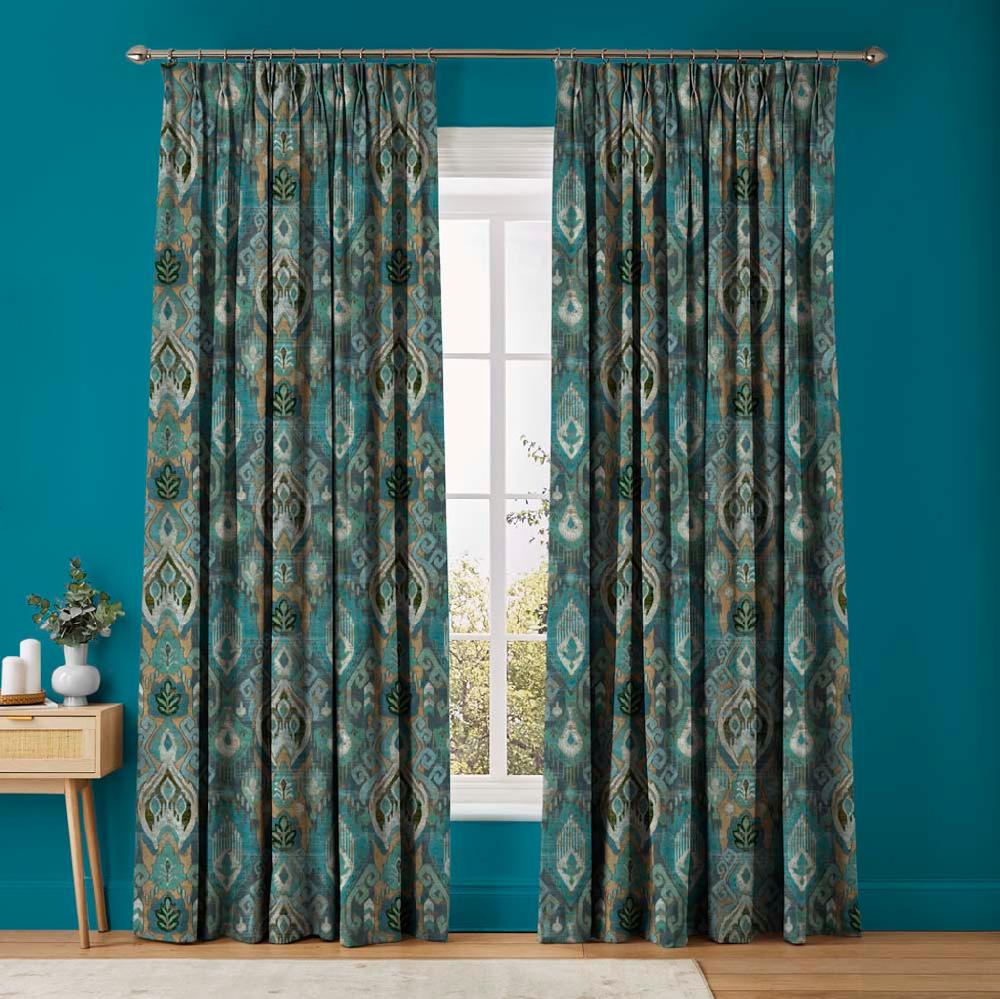 graham & brown Daraee Tapestry Midnight Curtains