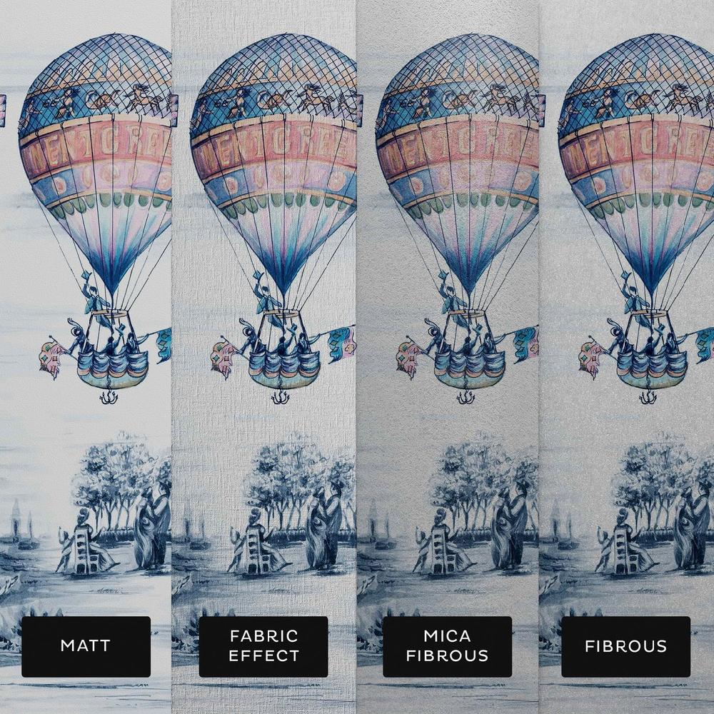 Graham & Brown Deep Sky Balloon Race Bespoke Mural