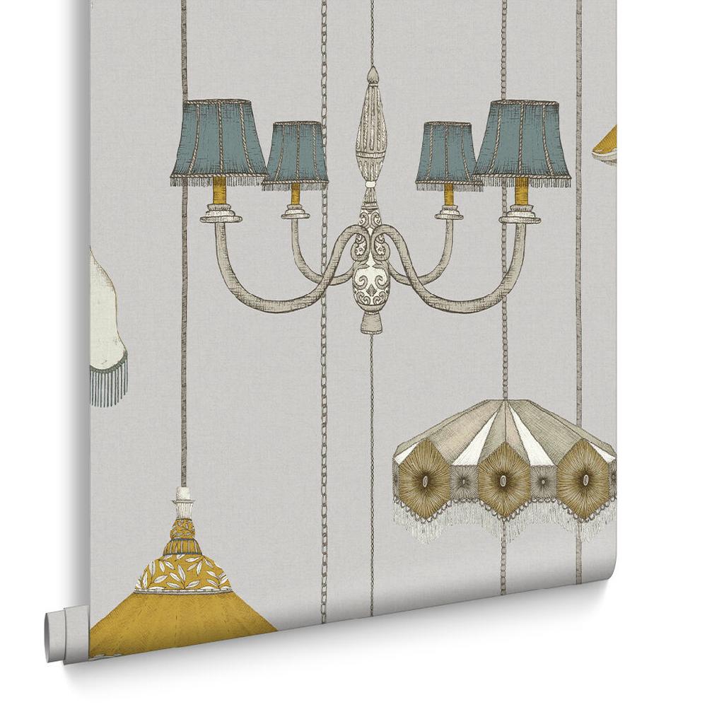 Graham & Brown Drawing Room Gray Wallpaper