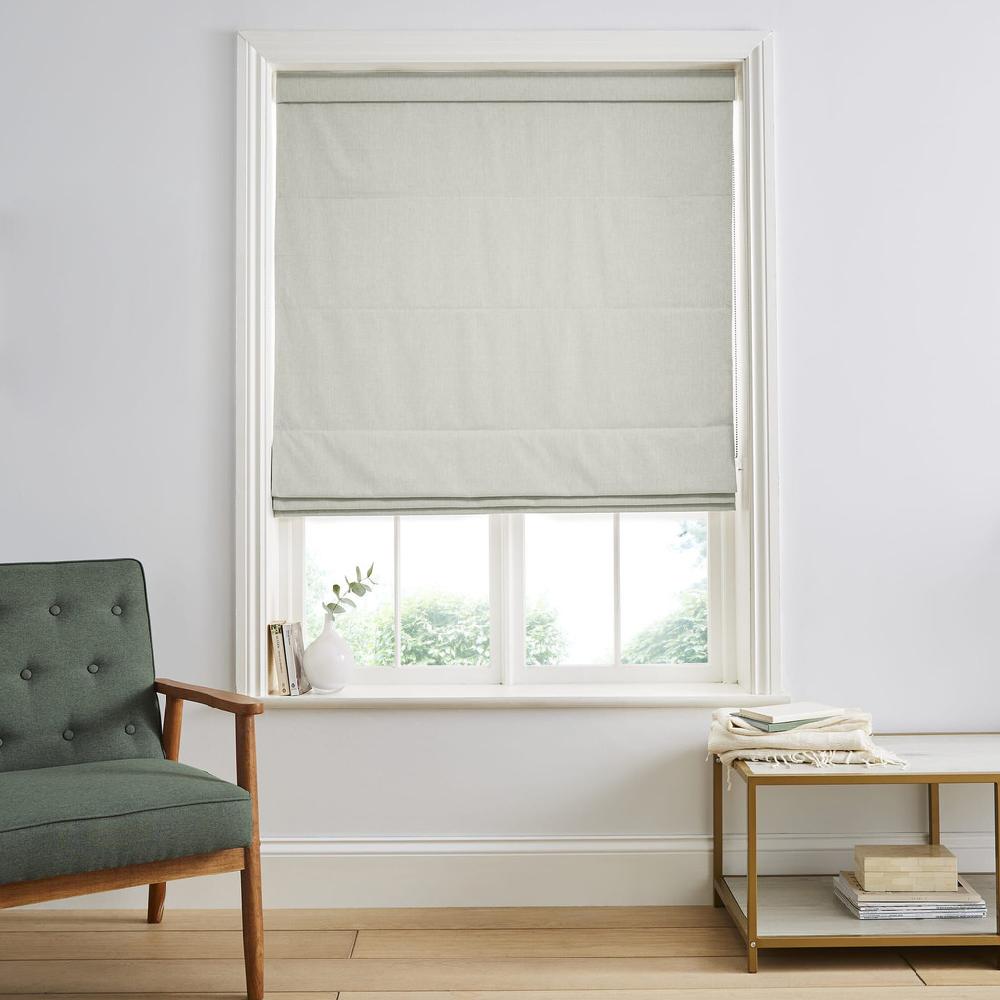 graham & brown Dune Pearl Roman Shade