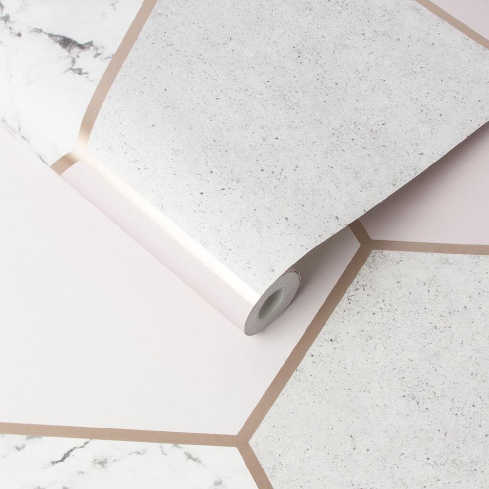 Graham & Brown Earthen Rose Quartz Wallpaper