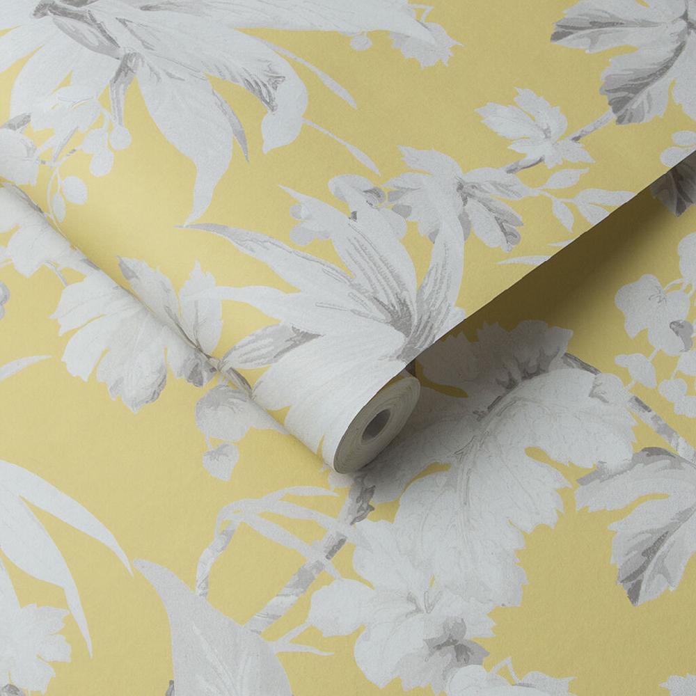 Graham & Brown Eden Ochre Wallpaper
