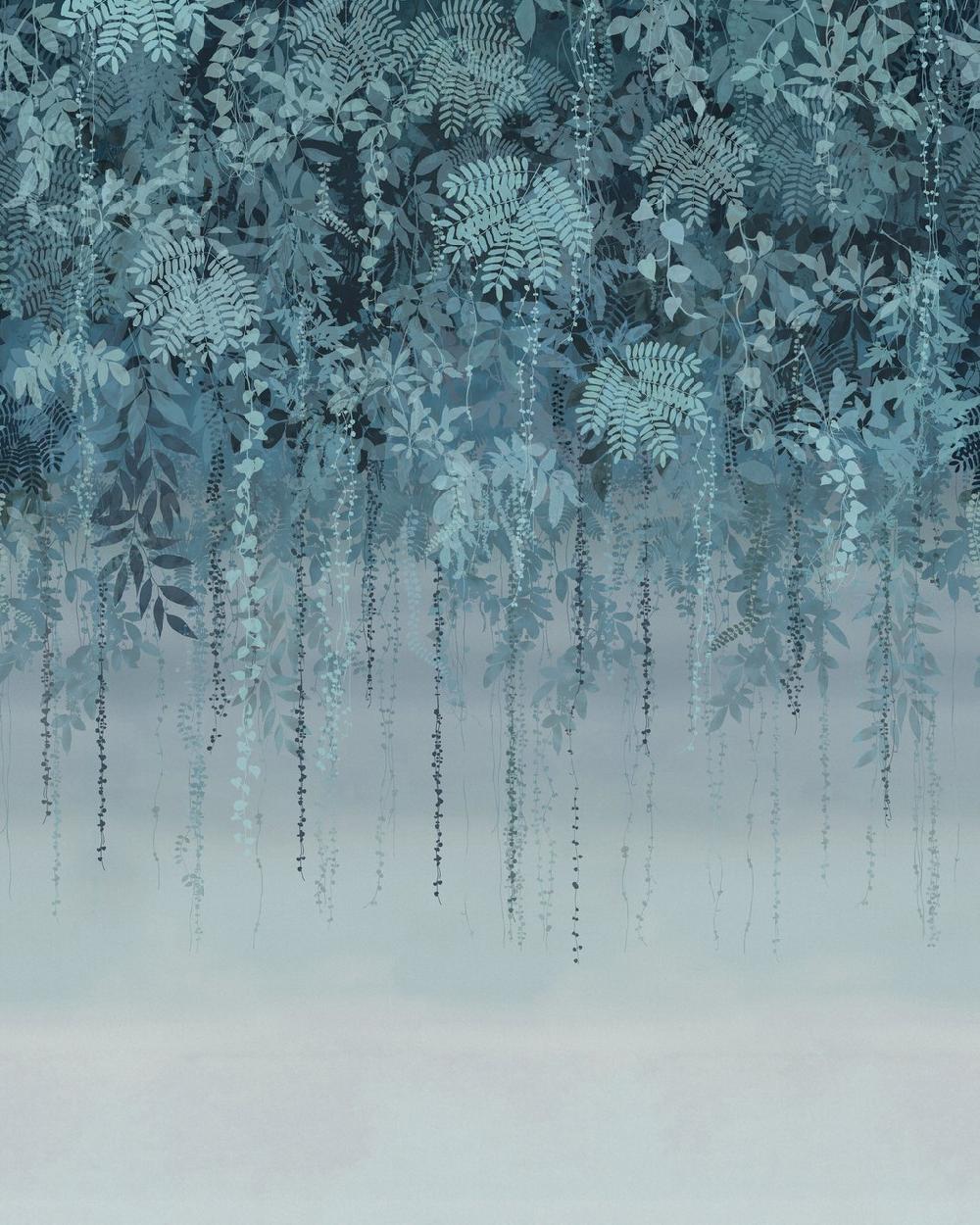 Graham & Brown Enchanted Vale Midnight Bespoke Mural