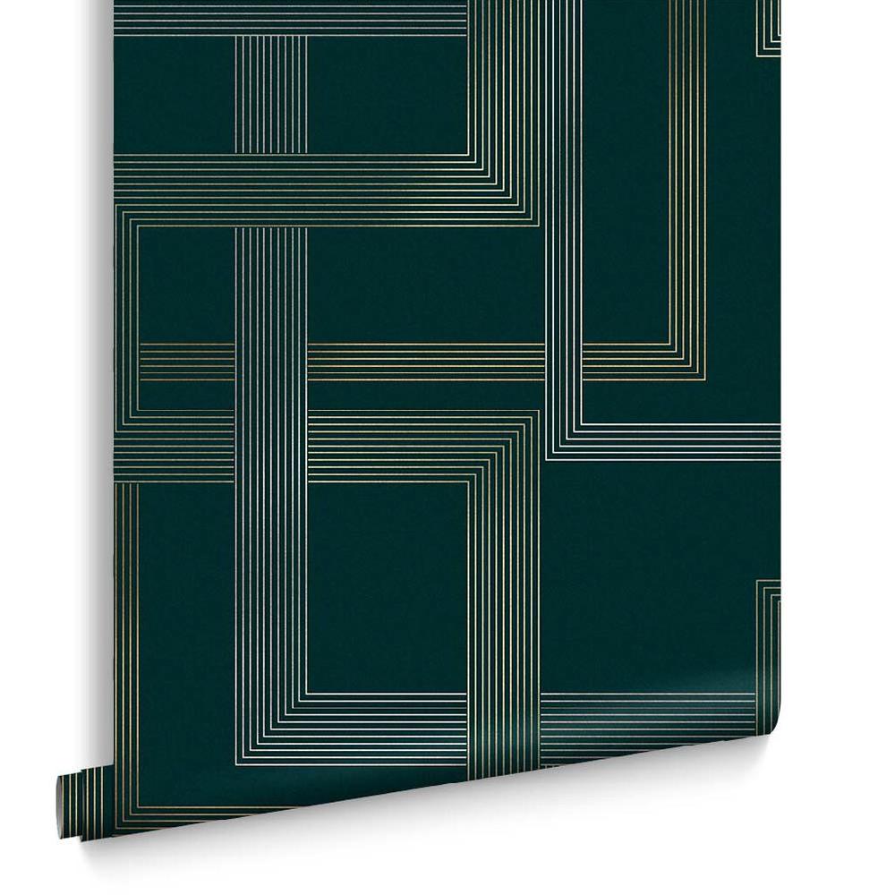 Graham & Brown Entwine Emerald Wallpaper