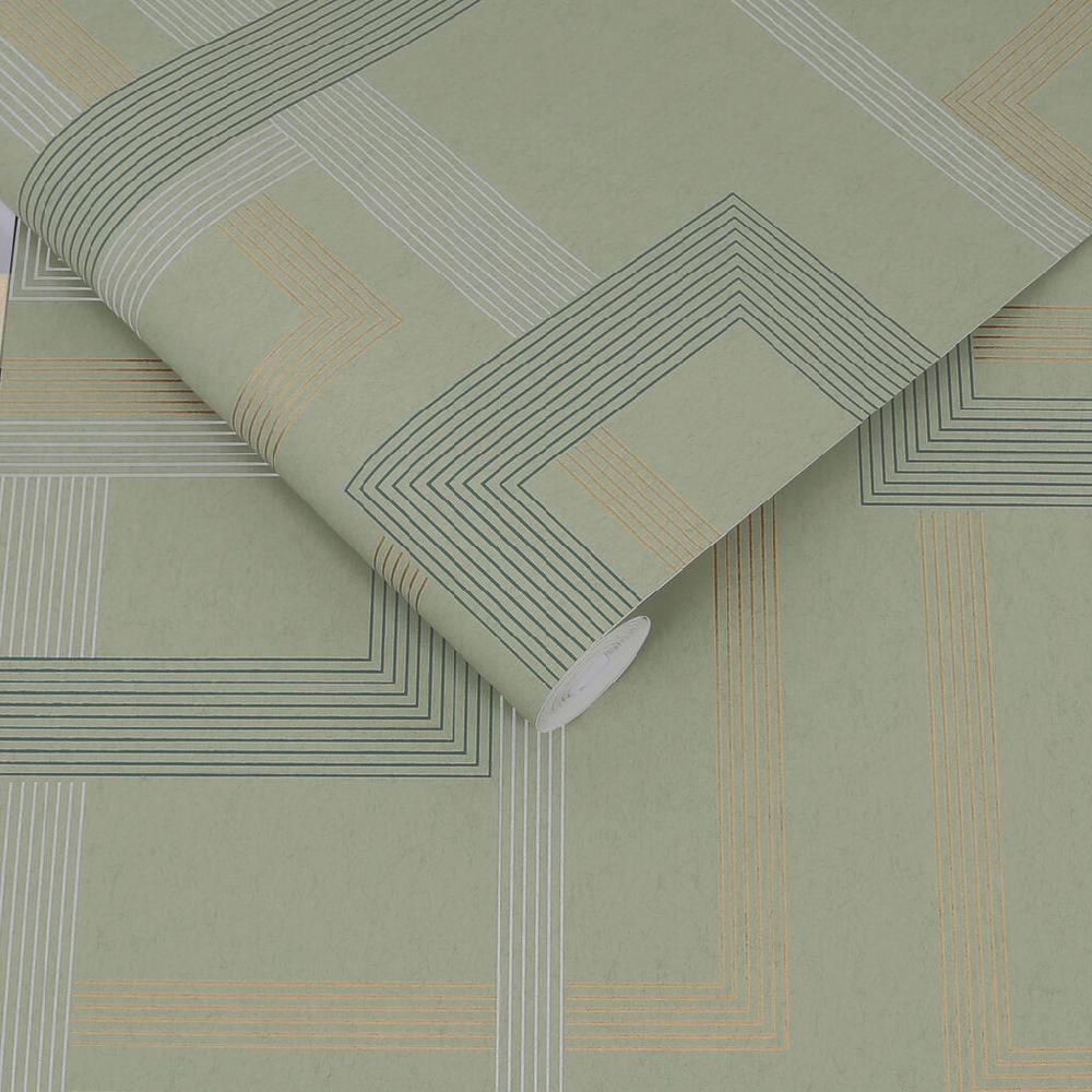 Graham & Brown Entwine Sage Wallpaper