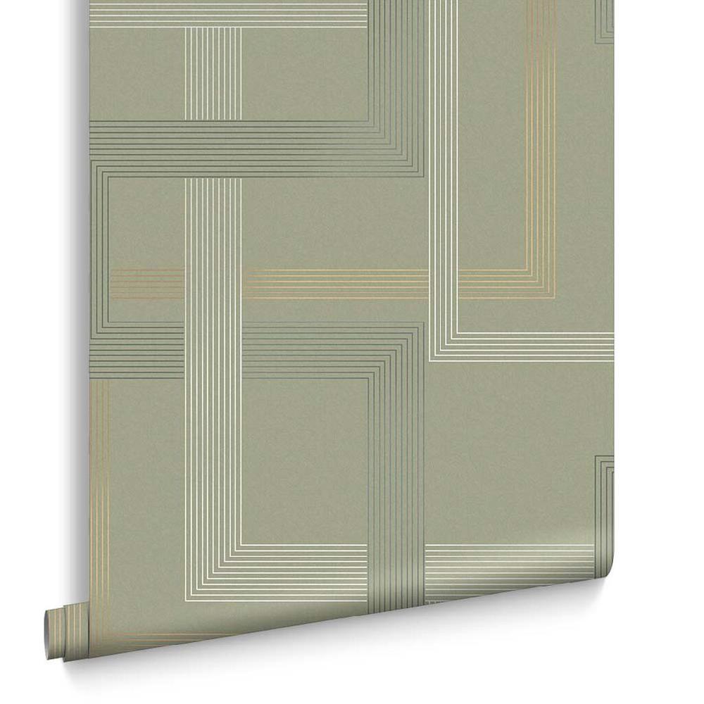 Graham & Brown Entwine Sage Wallpaper