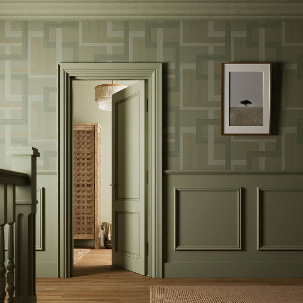 graham & brown Entwine Sage Wallpaper