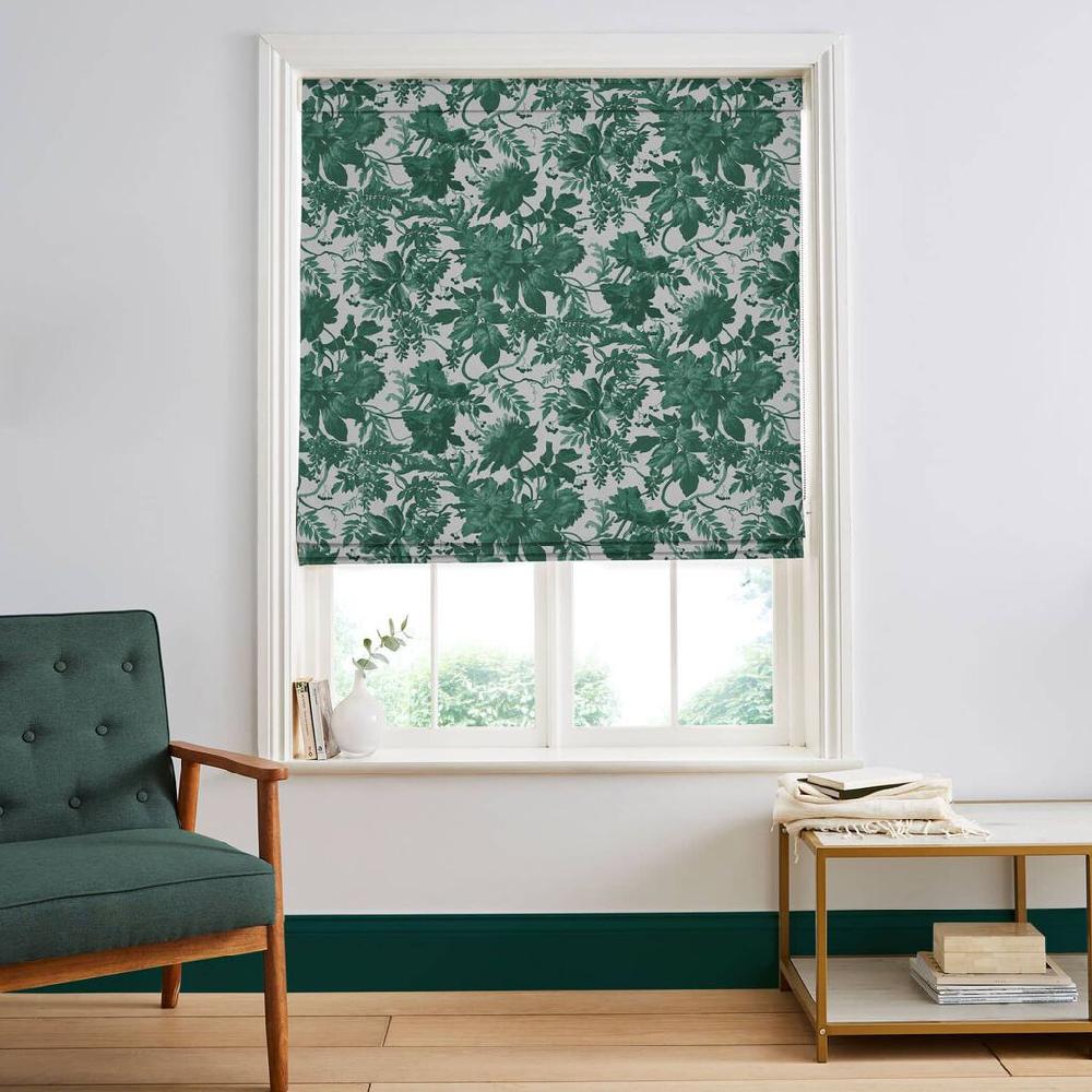 graham & brown Enzia Green Roman Shade