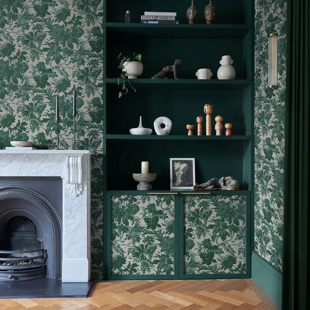 graham & brown Enzia Green Wallpaper