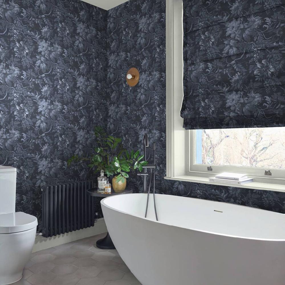 graham & brown Enzia navy Wallpaper
