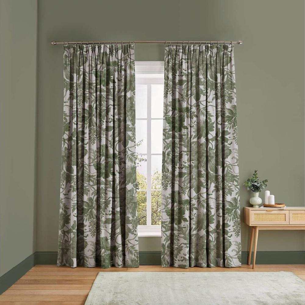 graham & brown Enzia Sage Curtains