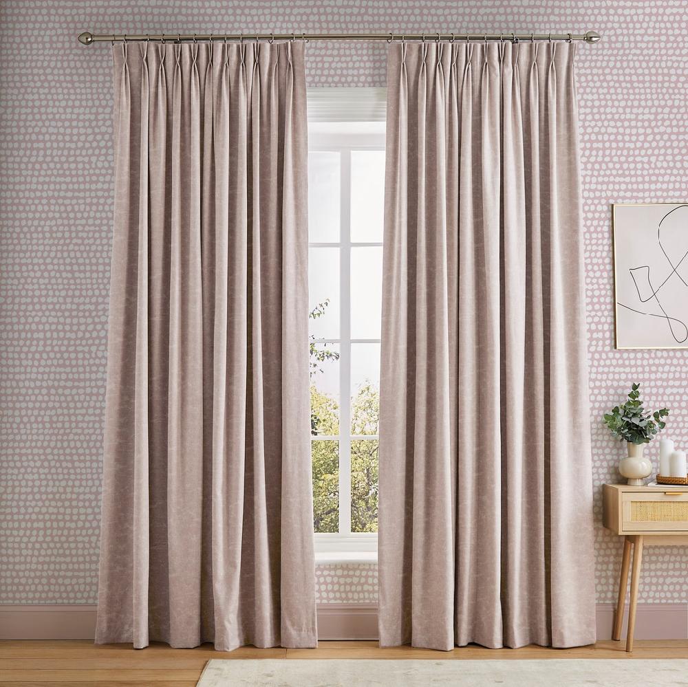 graham & brown Essence Blush Curtains
