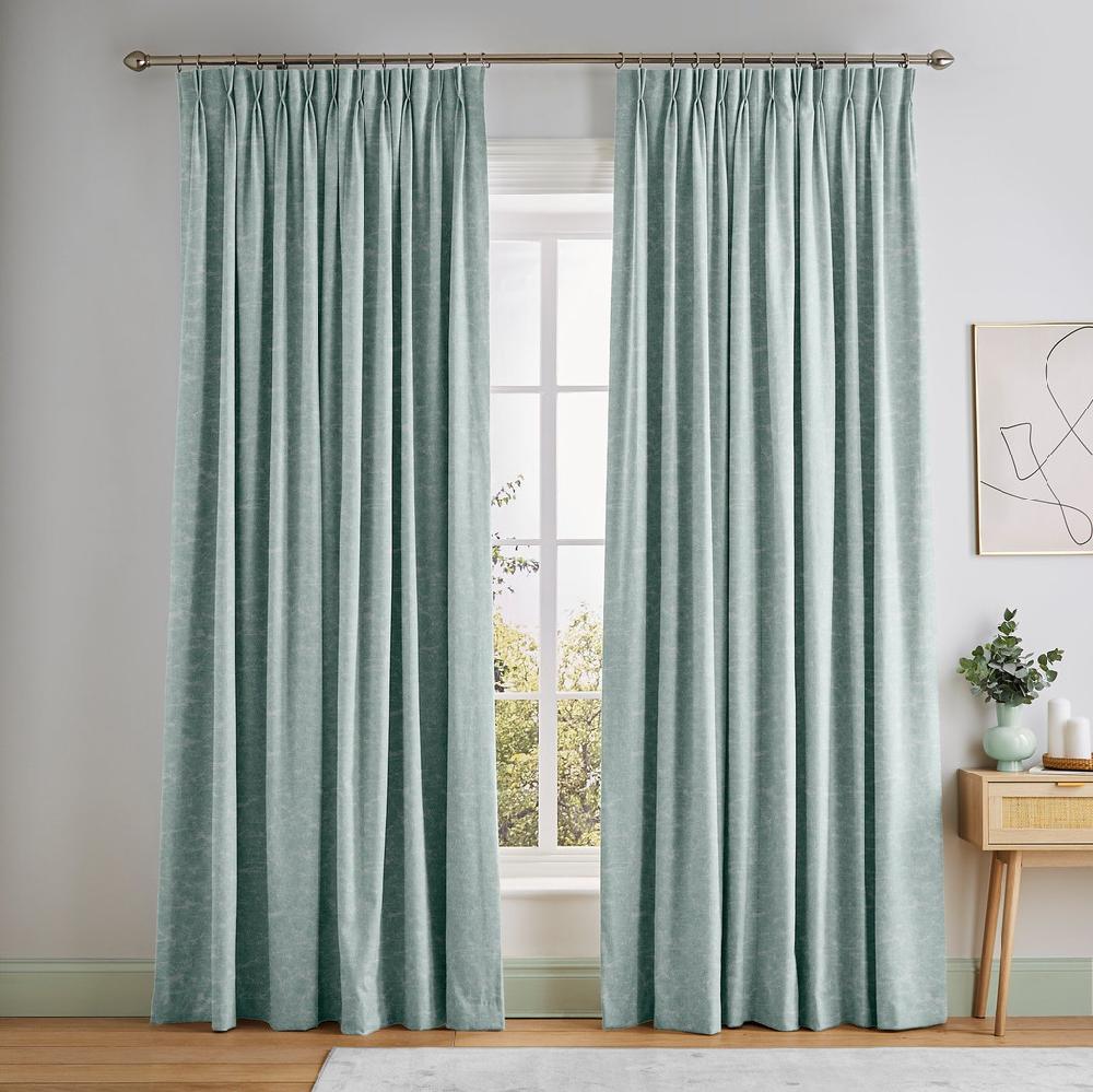 graham & brown Essence Duck Egg Curtains