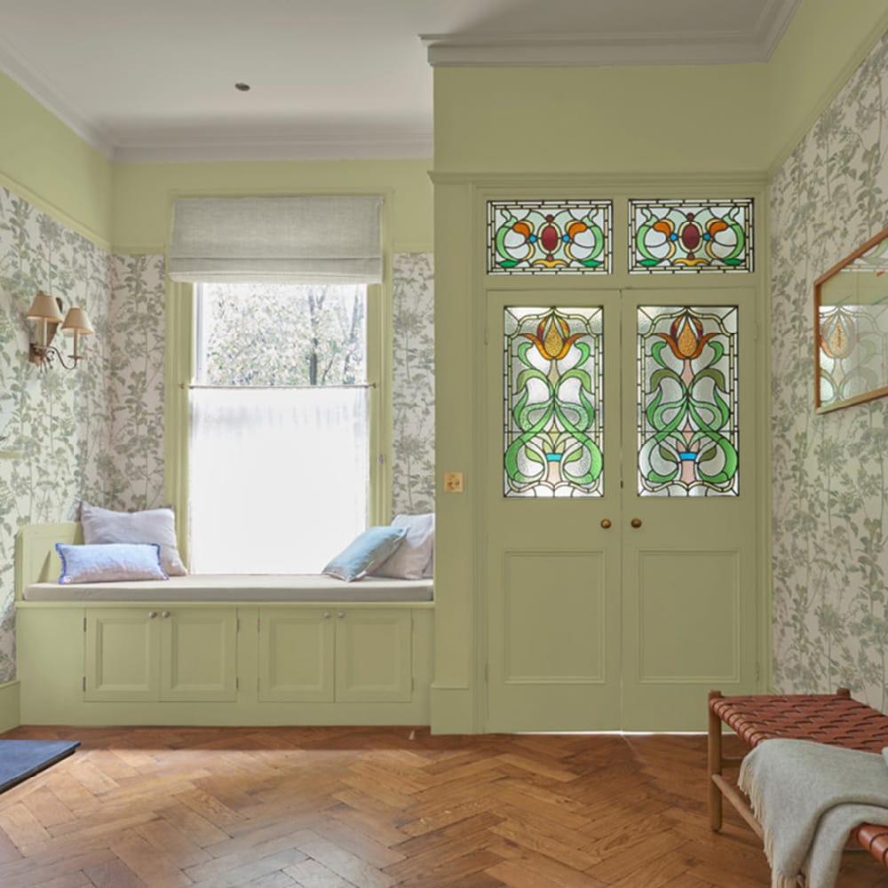 graham & brown Esther Sage Wallpaper