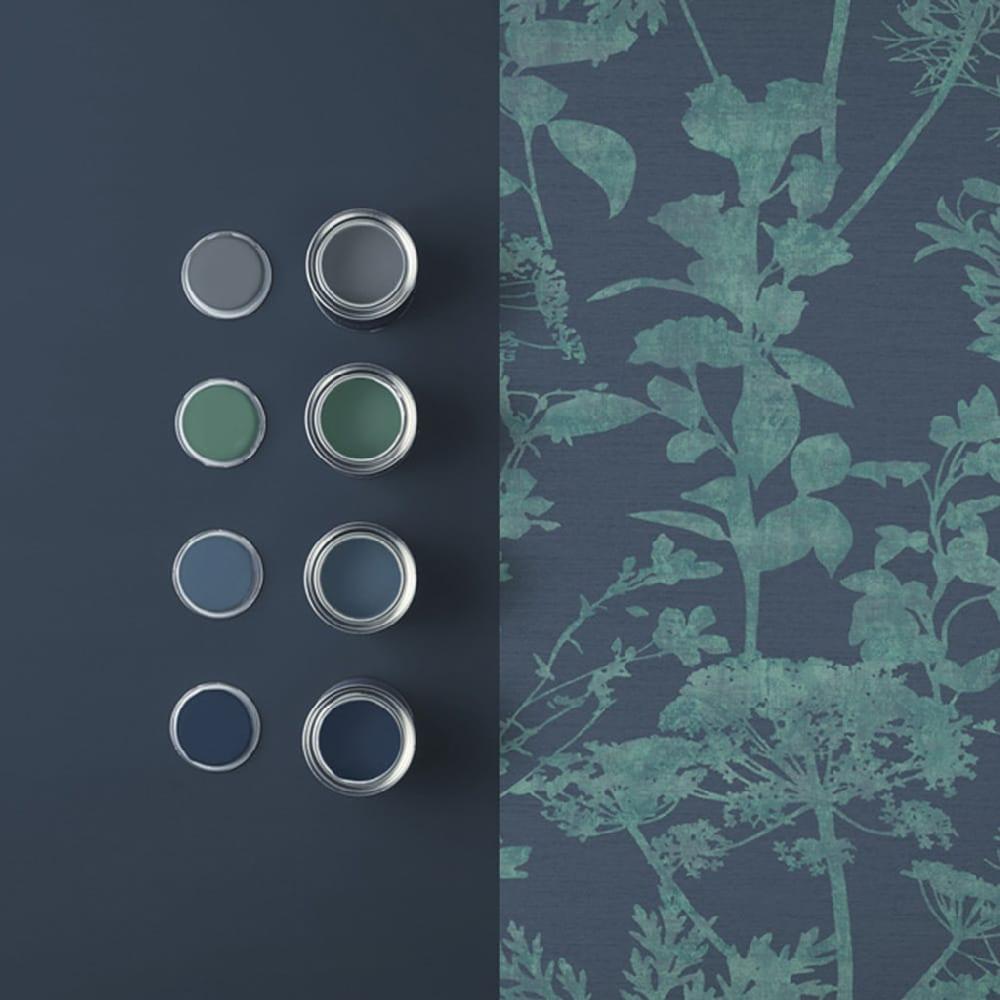 Graham & Brown Esther Teal Wallpaper