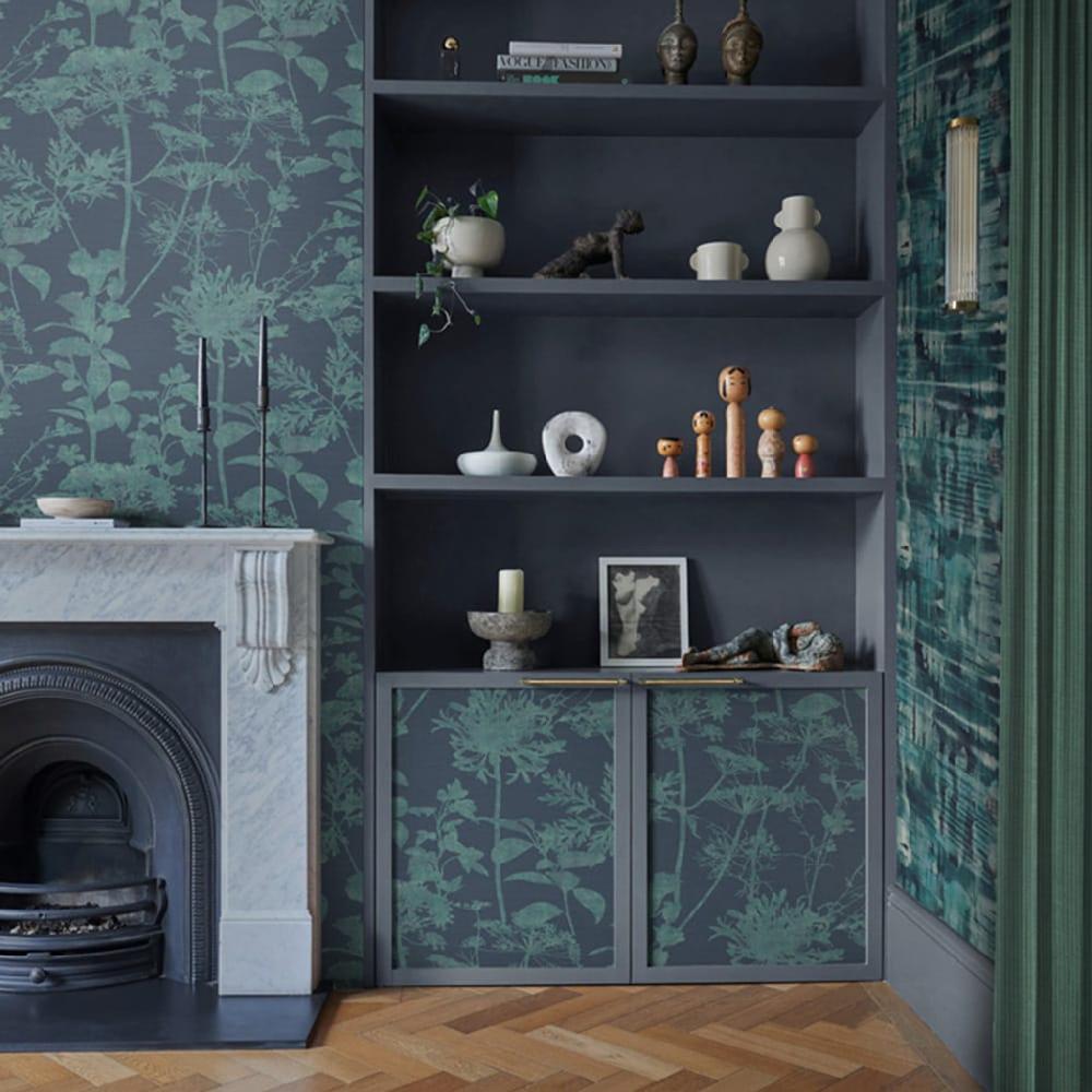 graham & brown Esther Teal Wallpaper