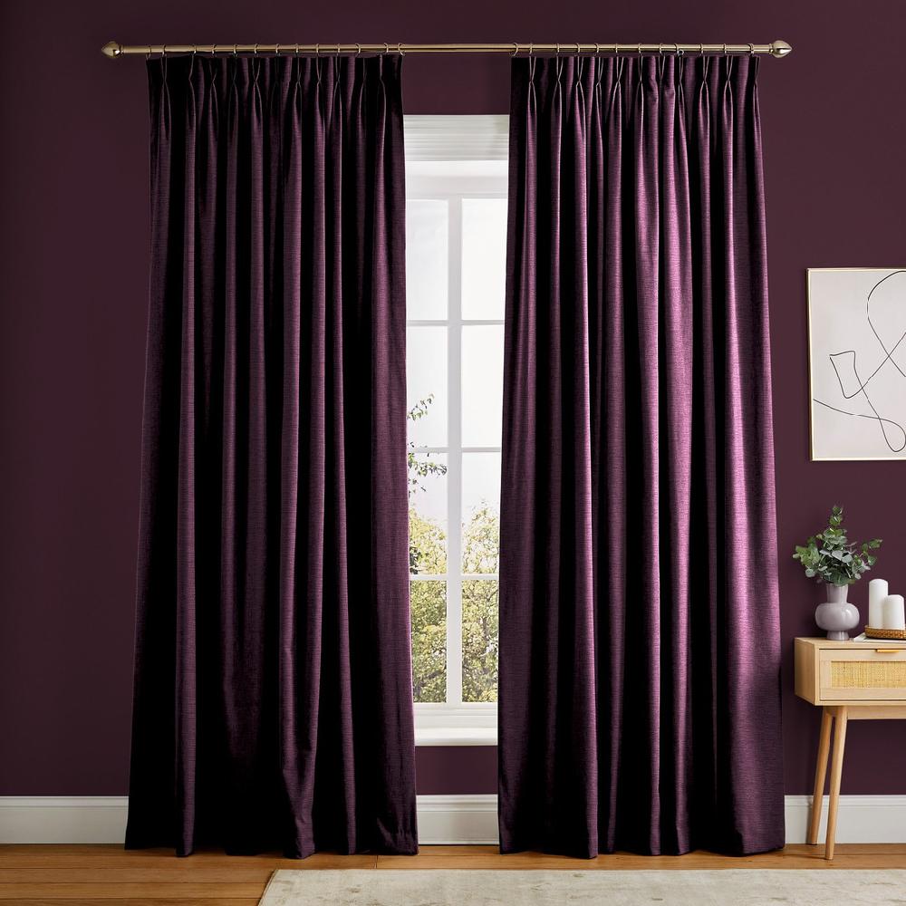 graham & brown Ethereal Amethyst Curtains