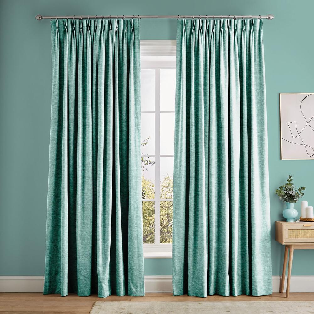graham & brown Ethereal Aqua Curtains