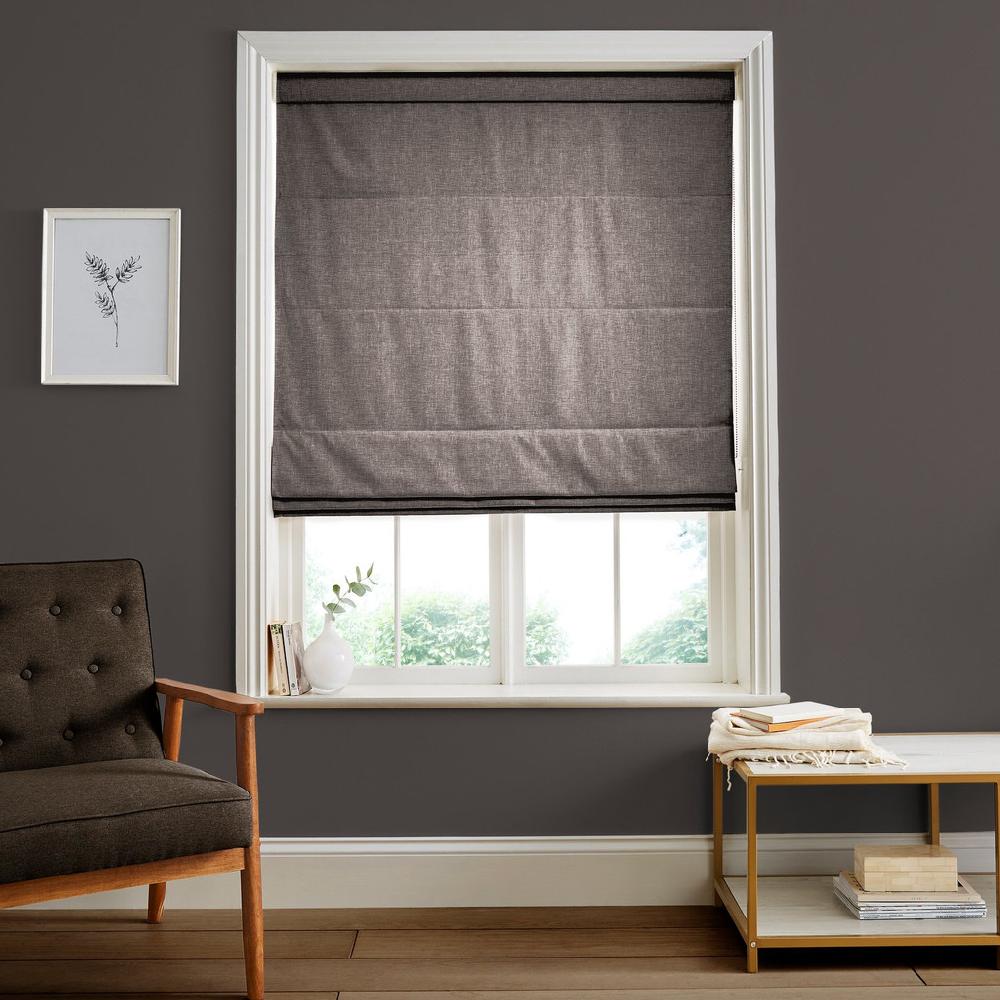 graham & brown Ethereal Bronze Roman Shade