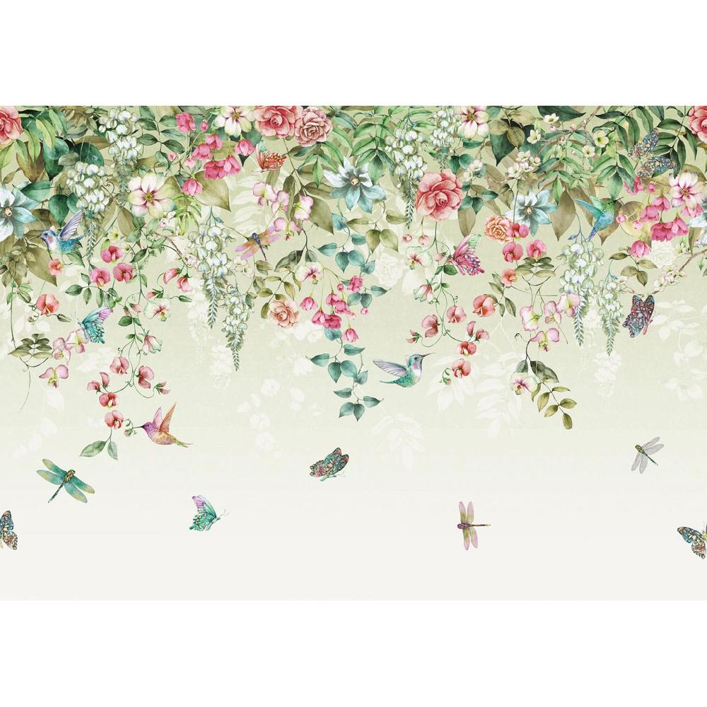 Graham & Brown Ethereal Floral Viridis Bespoke Mural