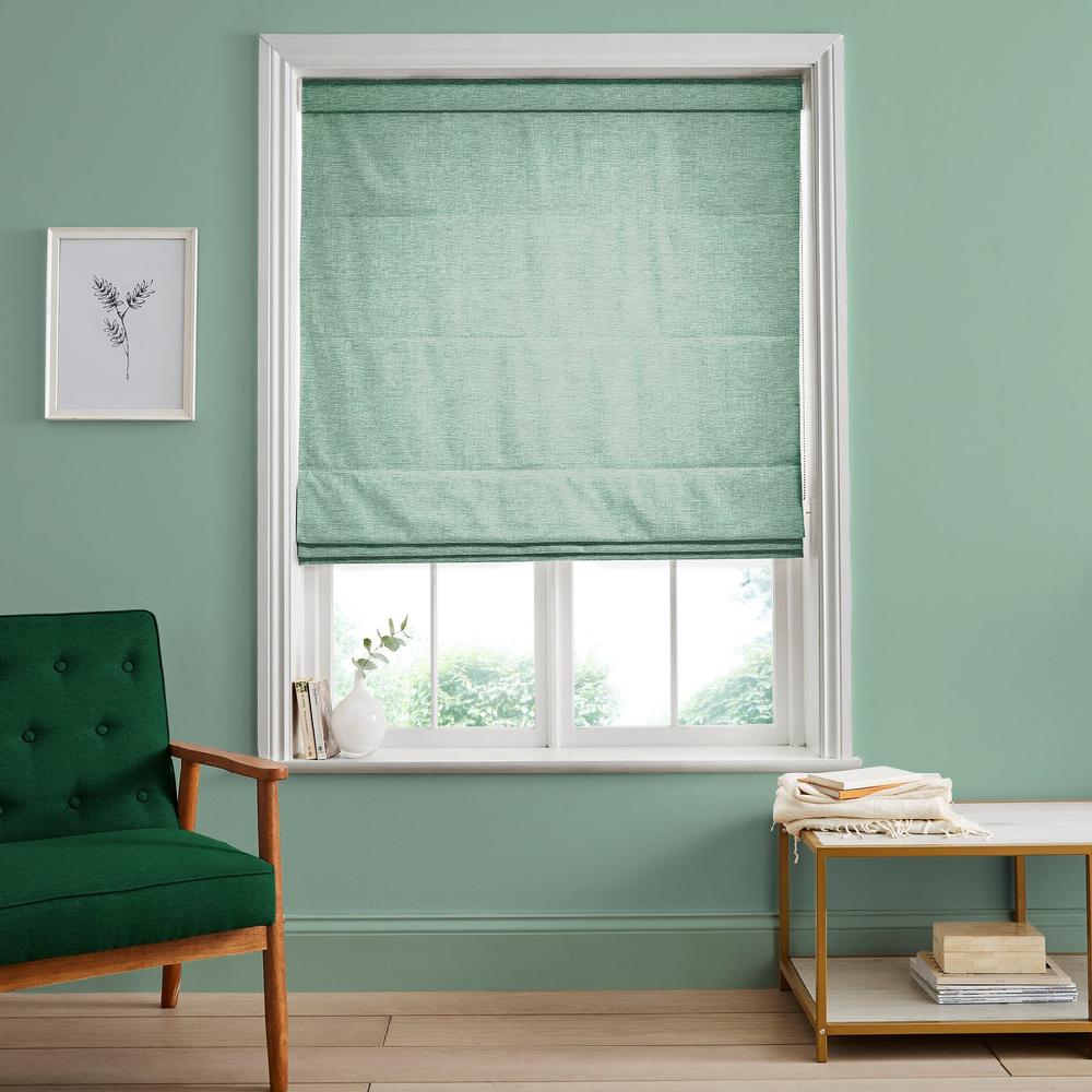 graham & brown Ethereal Mint Roman Shade