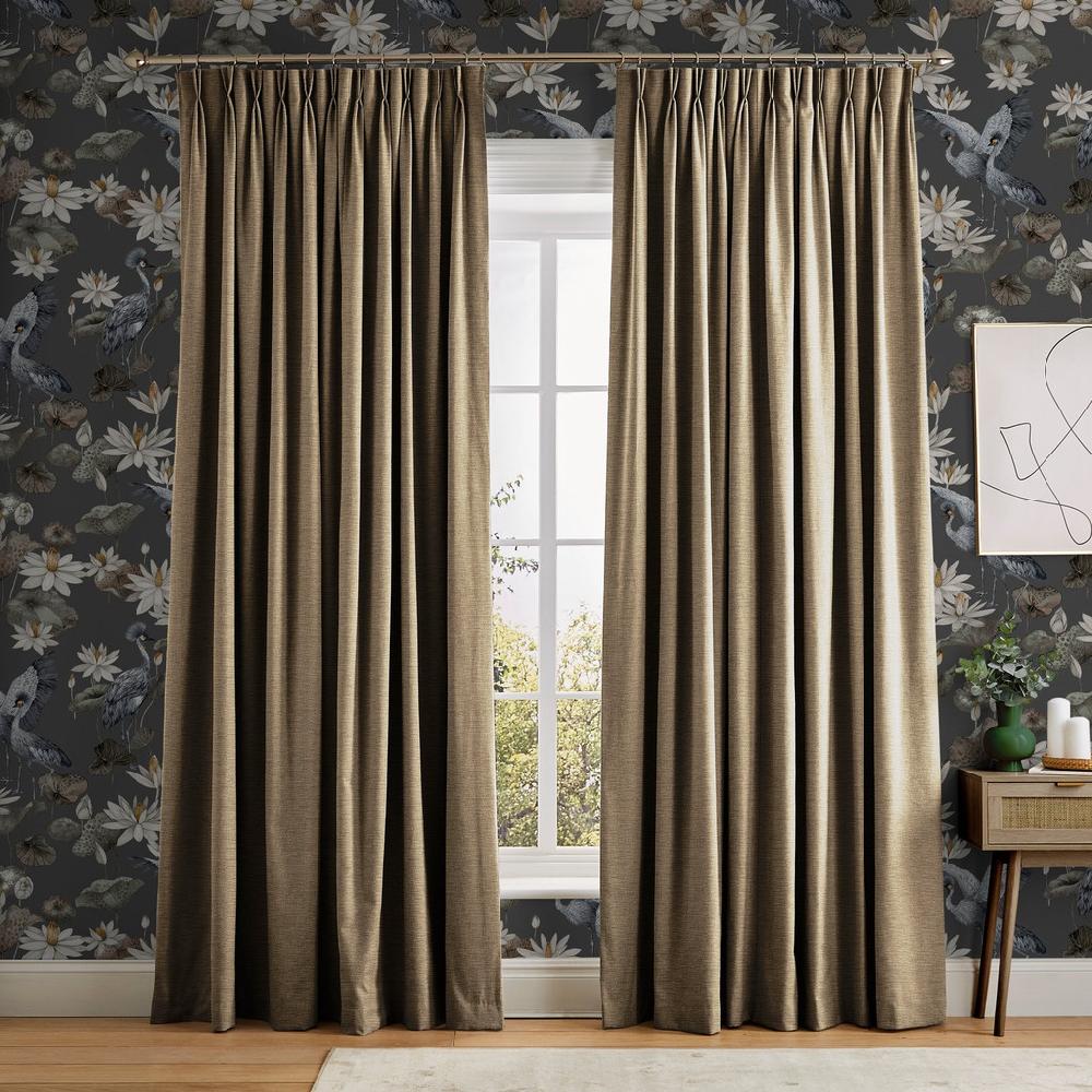 graham & brown Ethereal Mocha Curtains