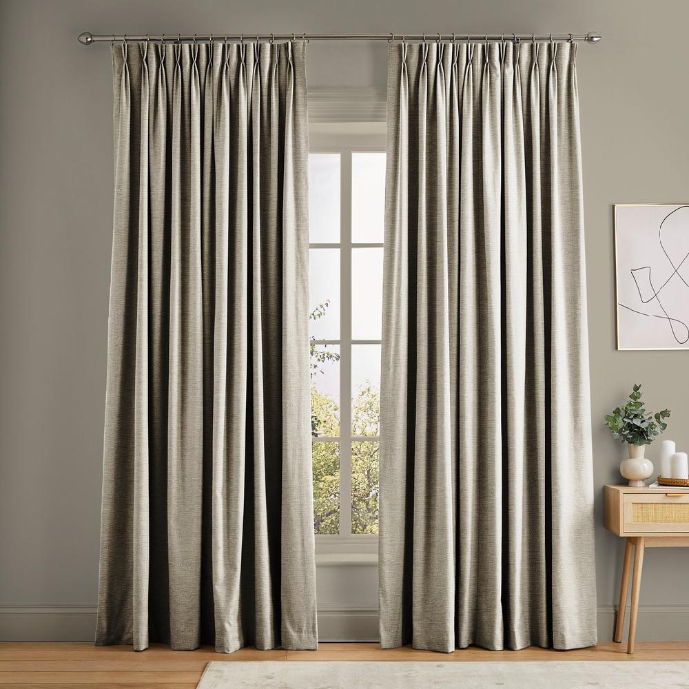 graham & brown Ethereal Soft Gold Curtains
