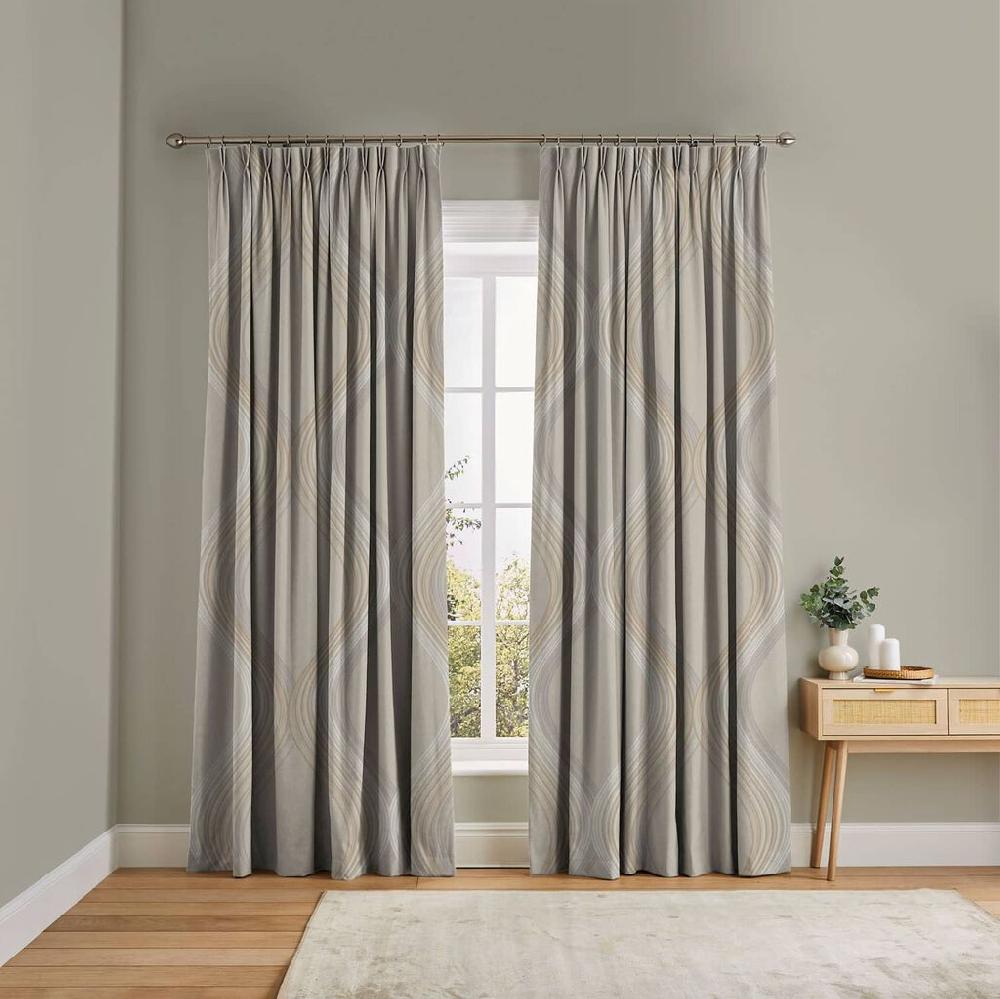 graham & brown Euphoria Neutral Curtains