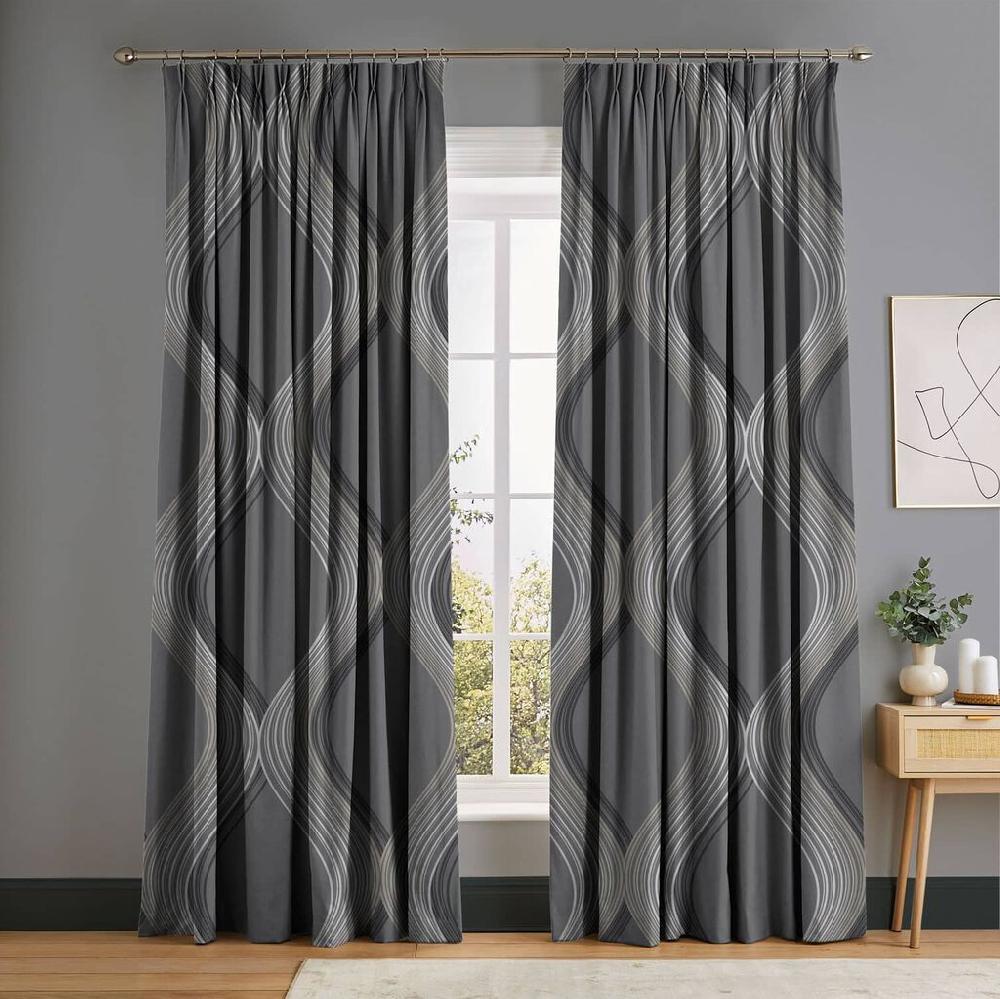 graham & brown Euphoria Slate Curtains
