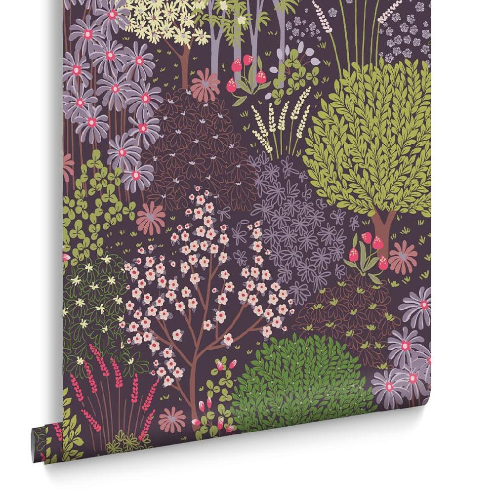 Graham & Brown Fable Plum Wallpaper