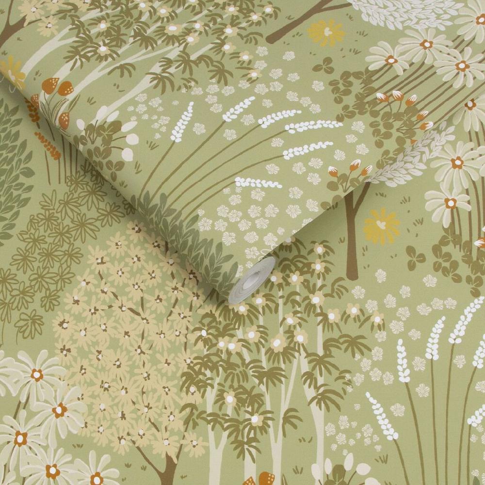 Graham & Brown Fable Sage Wallpaper