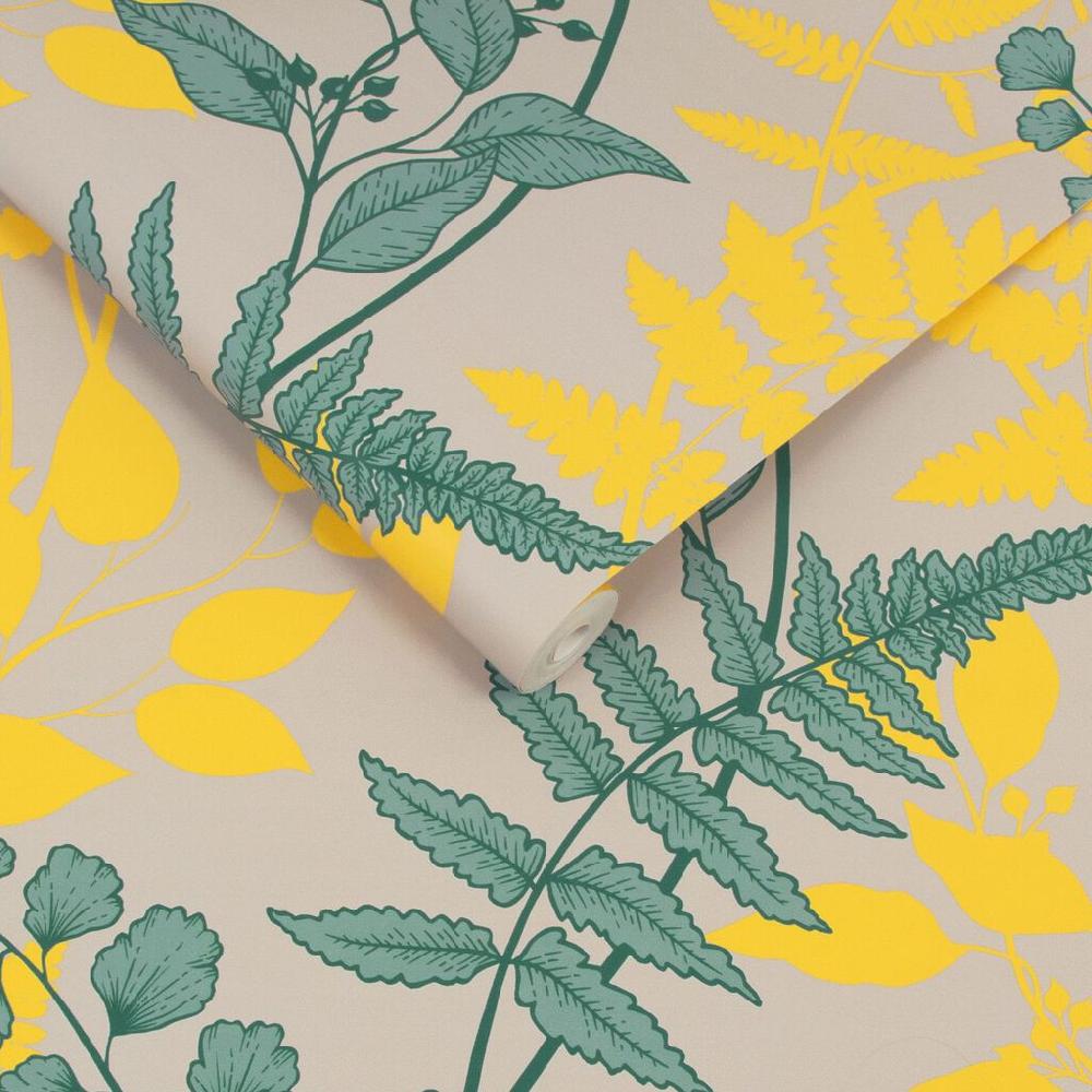 Graham & Brown Fiore Linen Wallpaper