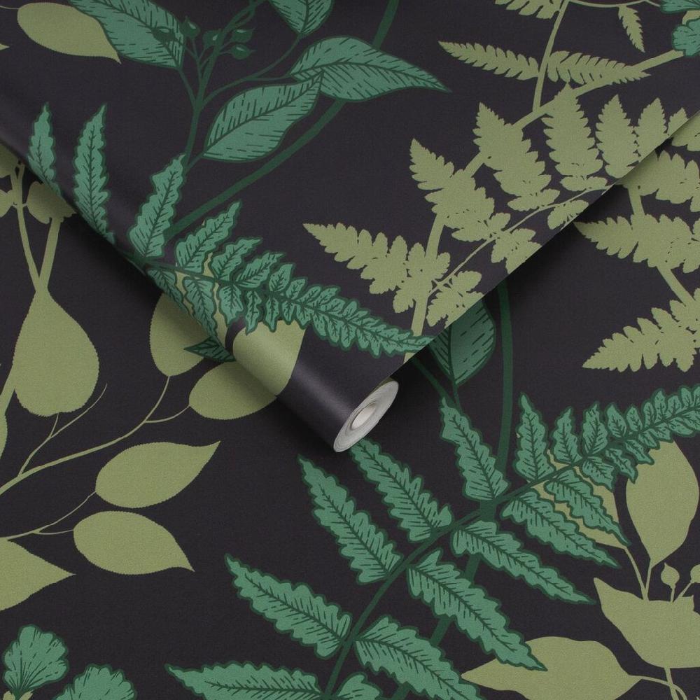 Graham & Brown Fiore Midnight Wallpaper