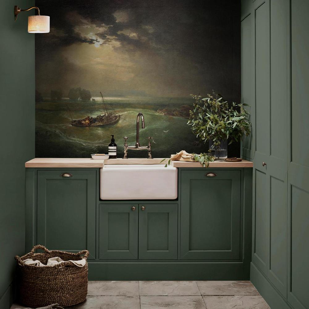 graham & brown Fishermen at Sea Bespoke Mural